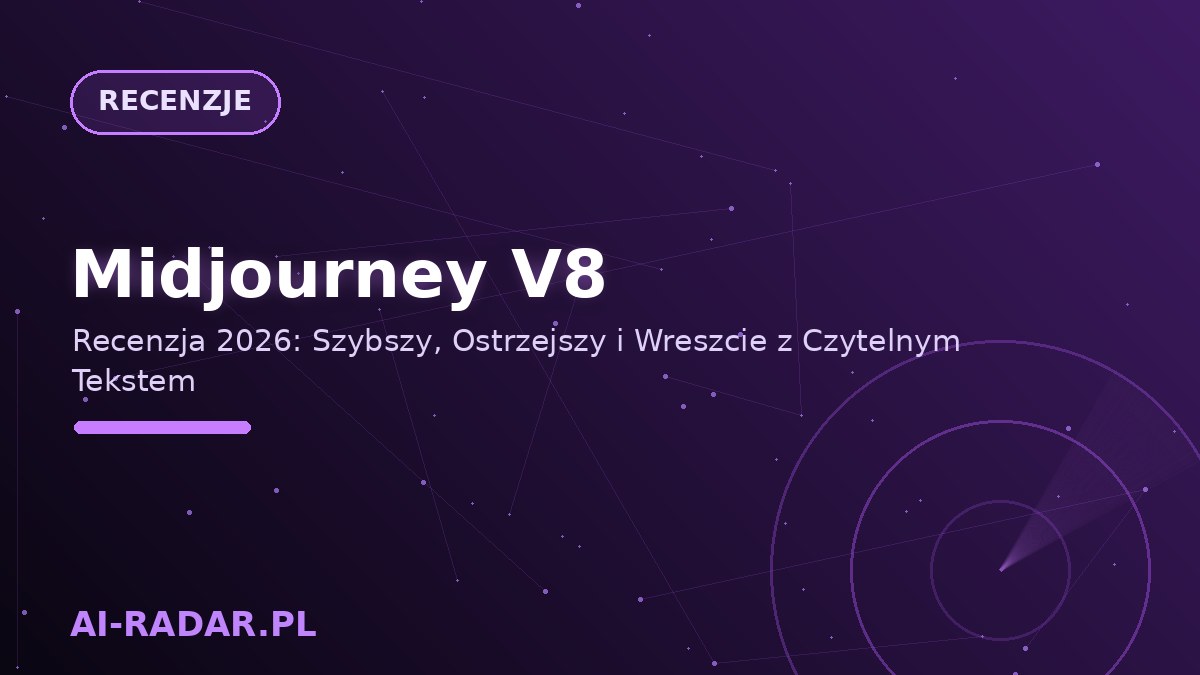 Midjourney V8 — Recenzja 2026: Szybszy, Ostrzejszy i Wreszcie z Czytelnym Tekstem